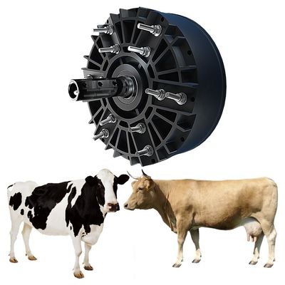 24FT 7,3M Big Ass Fan Elektrischer Industrieller Deckenventilator Motor mit 2-4M Aluminiumblättern