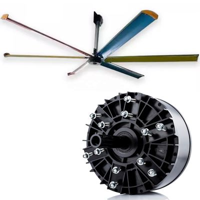 HVLS Gleichstrommotor Großer Schwarzer 220v 380v 1500w Großer Kühldecken-Industrielle Lüfter von AMCLING
