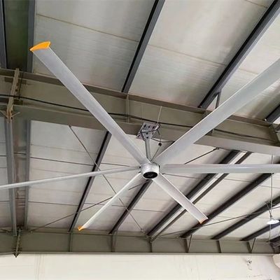 800m3/h Luftvolumen 6,1-7,3M Hohe Volumen-Niedriggeschwindigkeitsventilationsventilator für die Luftzirkulation