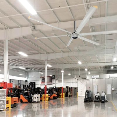 800m3/h Luftvolumen 6,1-7,3M Hohe Volumen-Niedriggeschwindigkeitsventilationsventilator für die Luftzirkulation