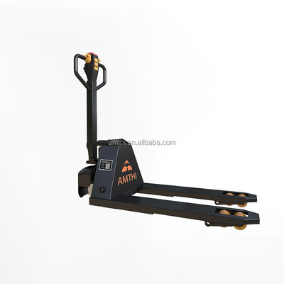 Nylon-PU-Räder AMTHI Lithiumbatterie 1 Tonne 2000 kg Gabelstapler Elektrische Palettenwagen
