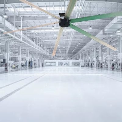 Ruhiger und leistungsfähiger 24ft 1500W BLDC Kühlventilator Motor für industrielle HVLS Deckenventilator