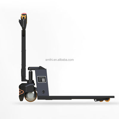 Hochhebewagen 1 Tonnen Räder Nylon PU Power Souce DC Motor AMTHI Schere Hebewagen Palettenwagen