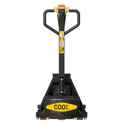 2000 kg elektrischer Palettenwagen für Lager 550 mm Gabelbreite 80 mm Min. Hebhöhe