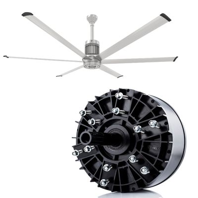 Große industrielle Kühl-HVL-Ventilatoren 380V große 3-Phasen-Motoren aus mit Aluminiumblättern