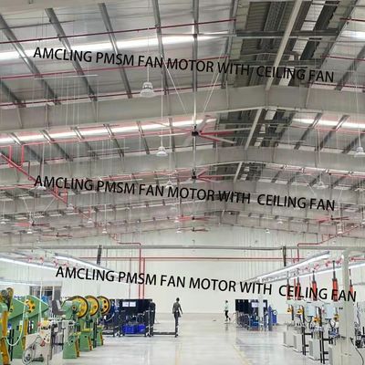 220V/380V 400W 3-Phasen-PMSM-Motor für große industrielle BLDC-Deckenventilatoren