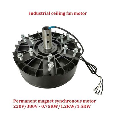RPM-Bereich 40-130 RPM BLDC-Ventilatormotor für große industrielle Ventilatoren aus dem Produktionswerk